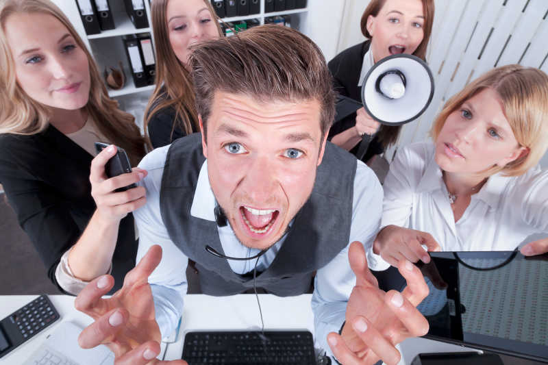 商人工作团队释放压力