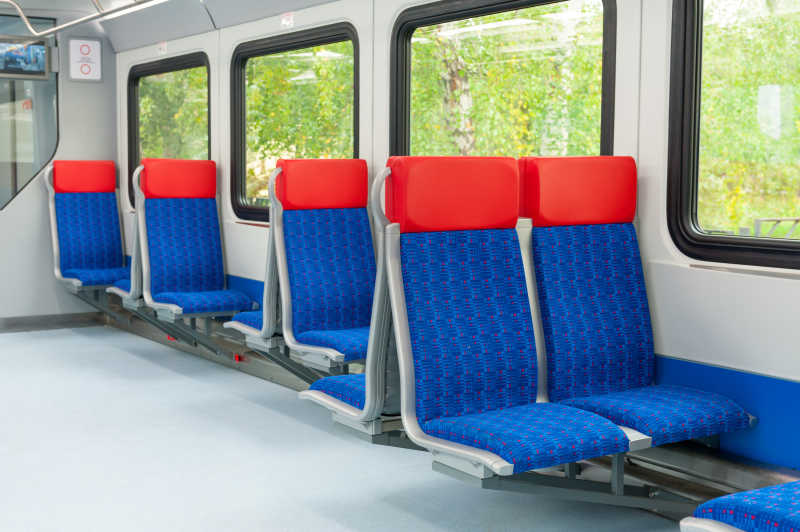 客车内部空座位