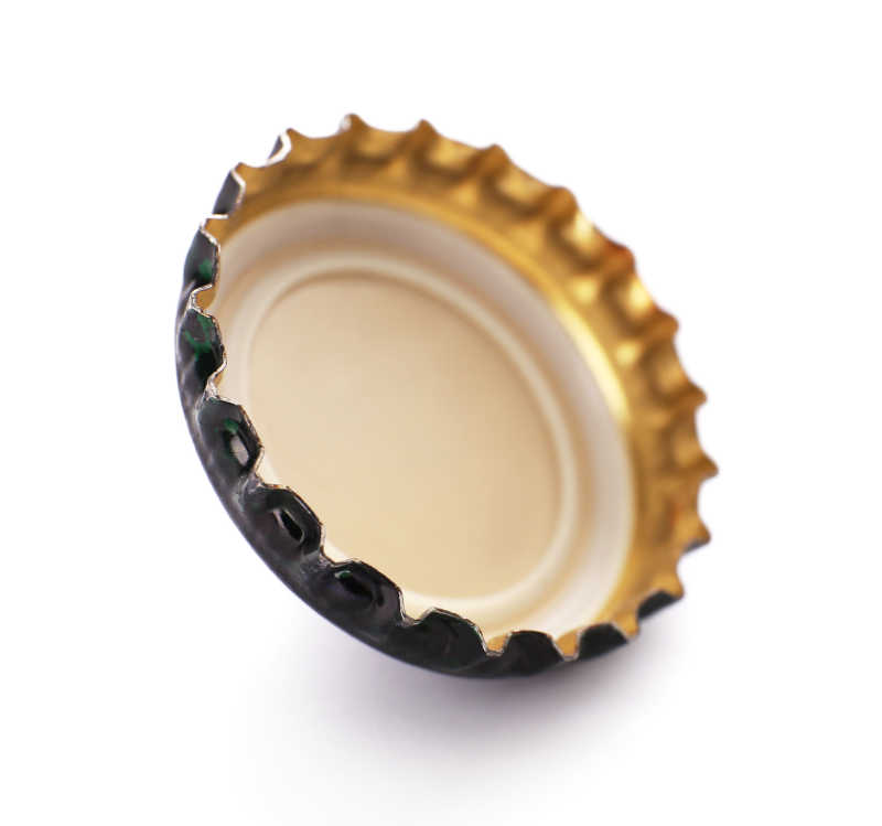 白色啤酒瓶盖