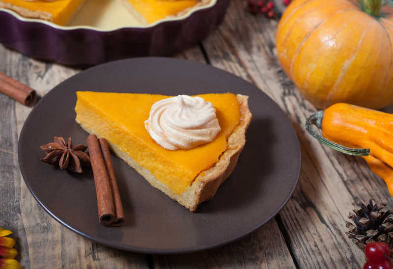美味的奶油南瓜饼