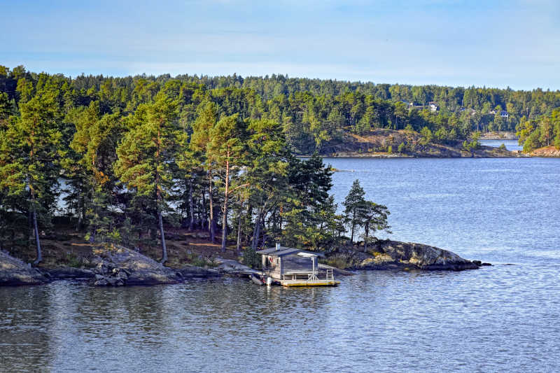 斯德哥尔摩群岛木屋