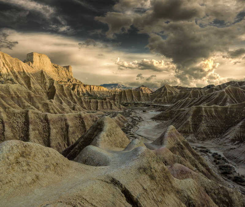 巴德纳斯戈壁美丽的景色