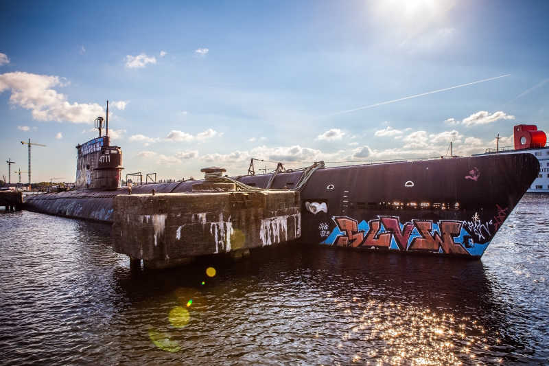 老潜艇艺术展览