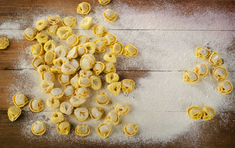 制作完成的馄饨