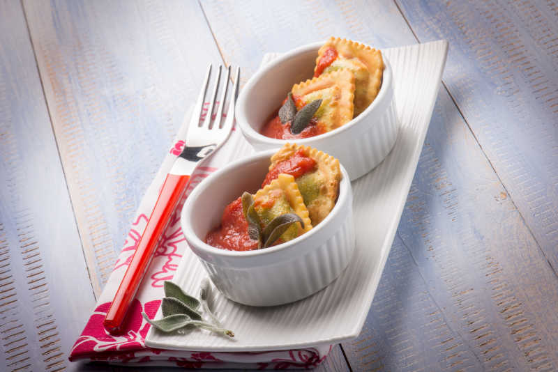 可口的西红柿汁馄饨