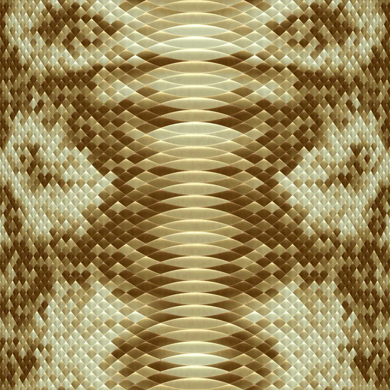 黄色的蛇皮纹理