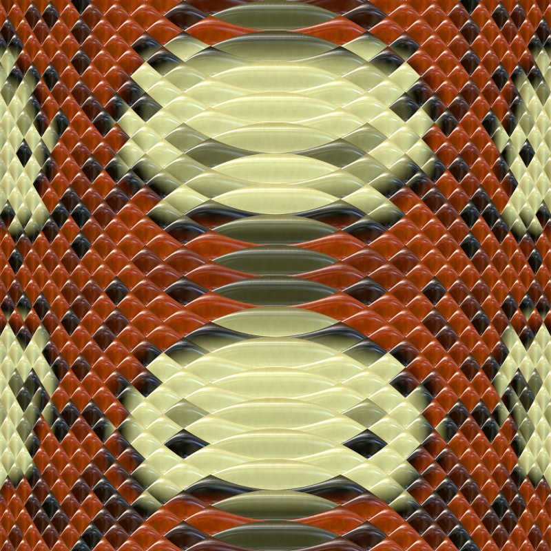 红色蛇皮纹理背景