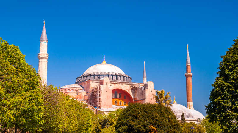 美丽的清真寺建筑