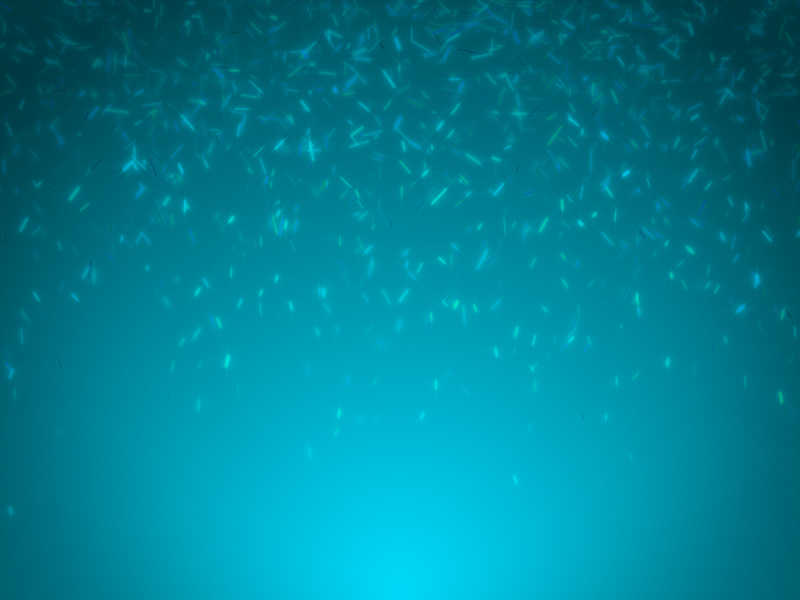 蓝色渐变背景的闪烁彩片矢量背景