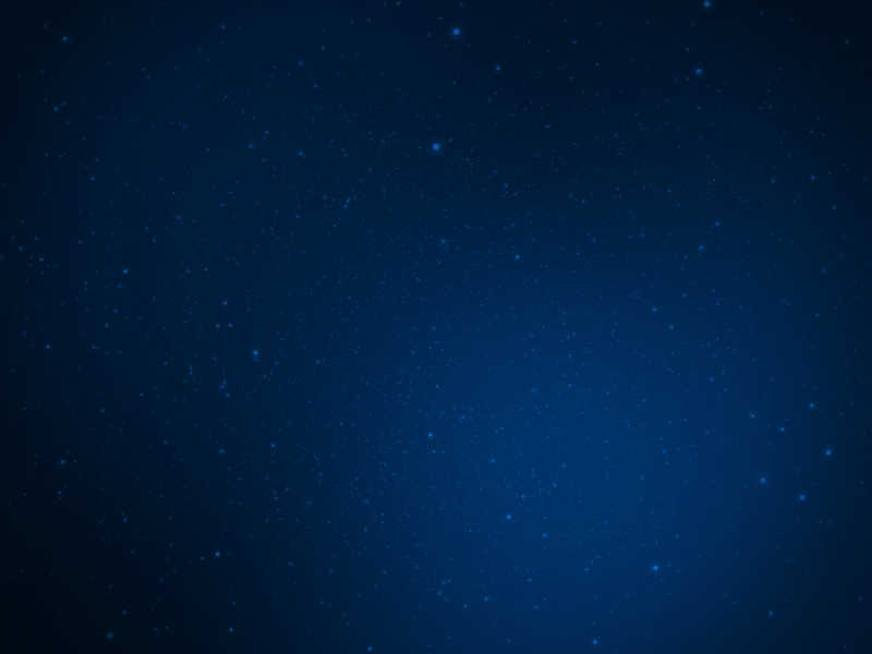 深蓝色有闪烁粒子的矢量背景