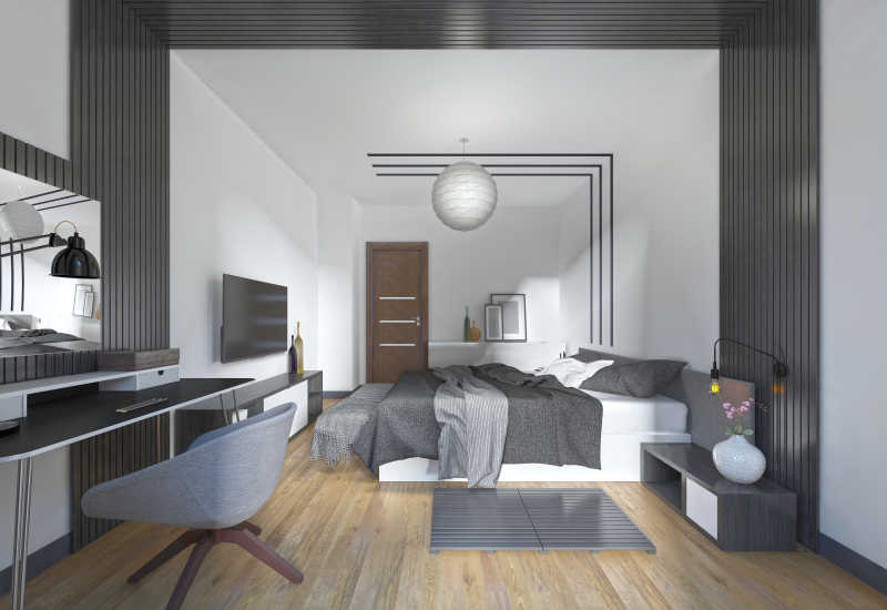 简约现代的卧房设计