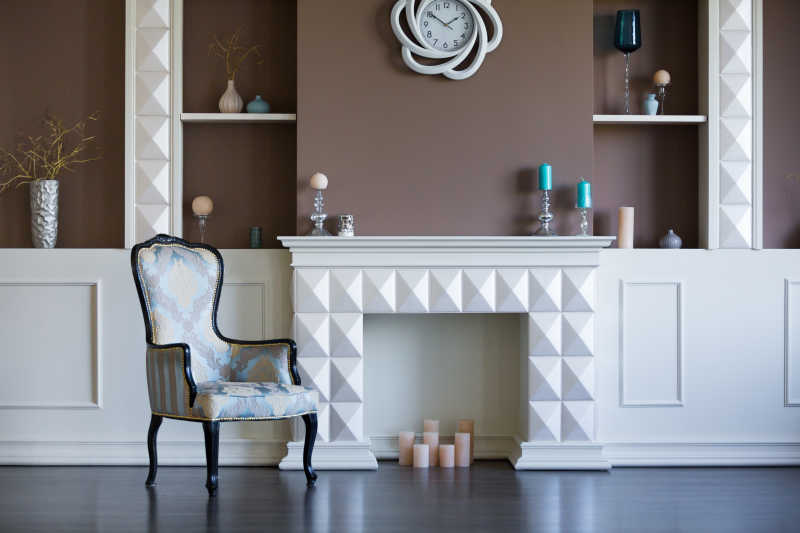 简约现代的壁炉设计