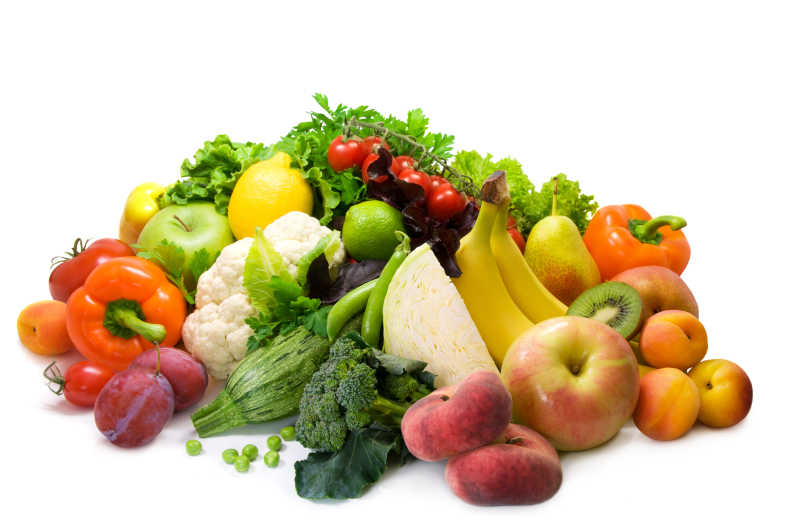 新鲜健康的蔬菜水果图片