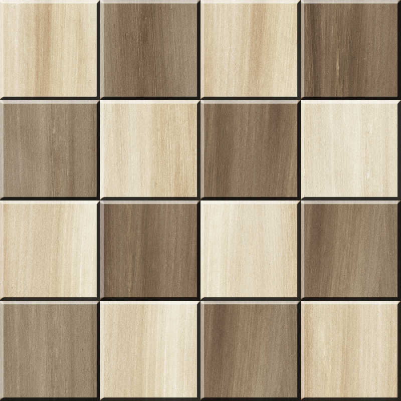 天然木材格子的纹理