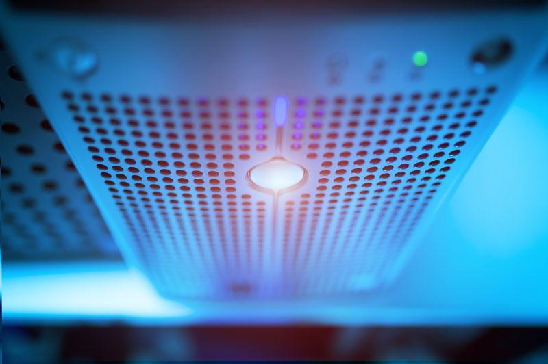 电脑计算机主机特写