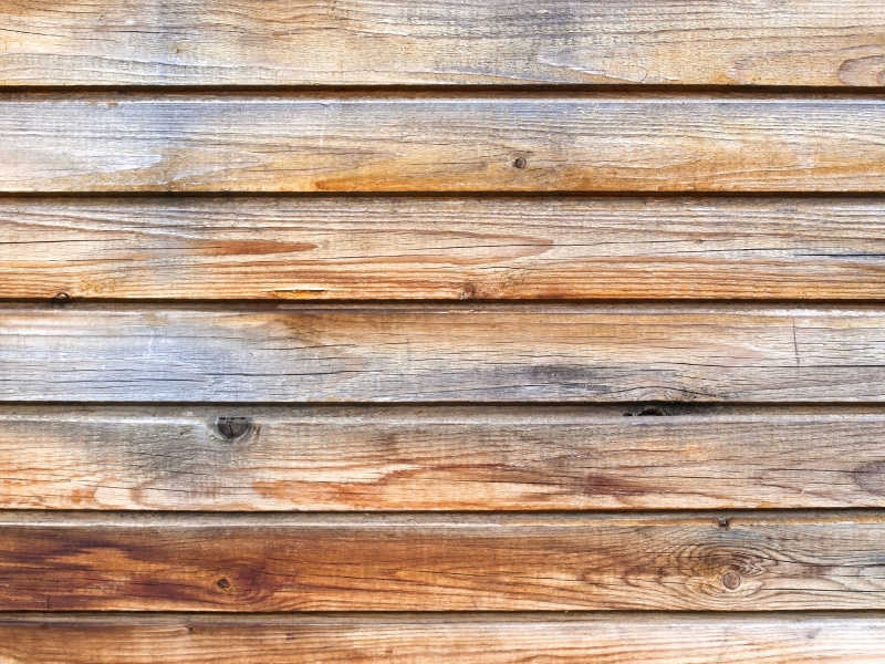 墙上老旧的木板