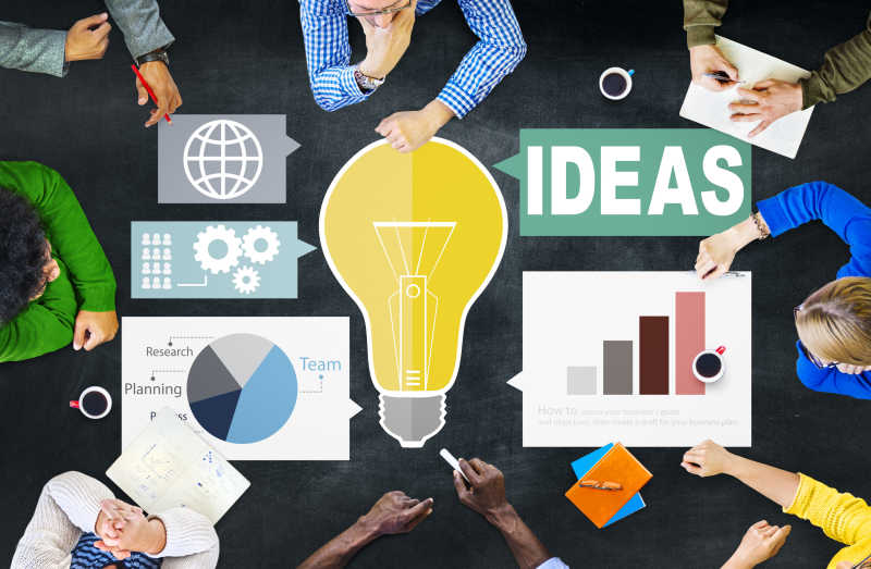 互联网创意思维概念