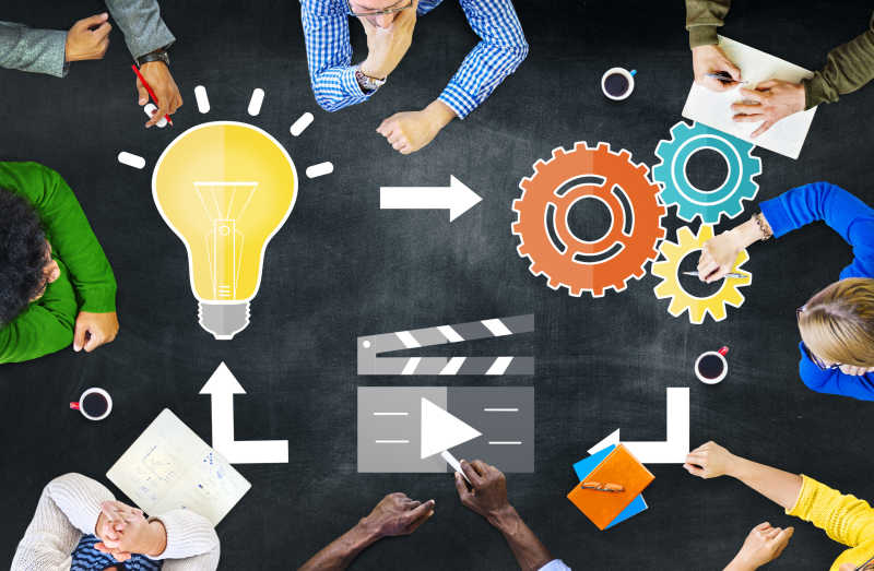 策划理念创意多媒体概念