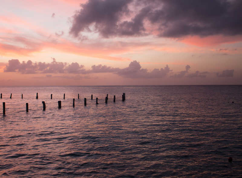科苏梅尔岛日落