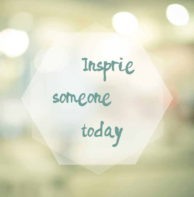 迷糊背景前留下的一段激励人心的话