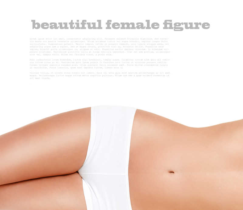 美女性感的身材