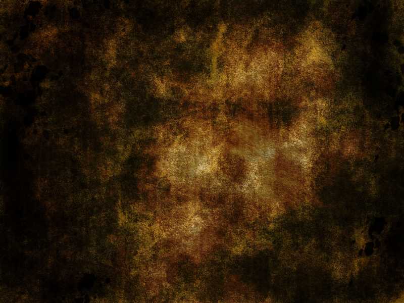 黑色背景下的浅黄色的粗糙纹理背景