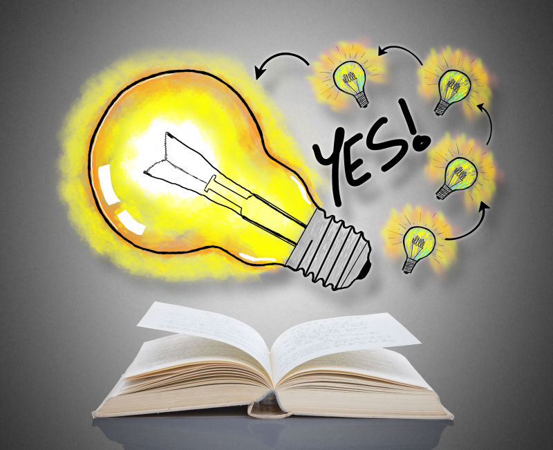 书本上的创意思维观念
