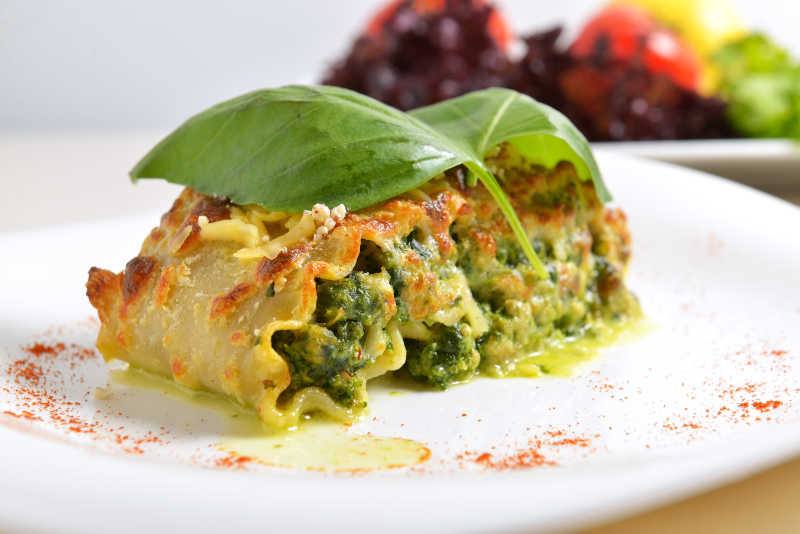 意大利风格的美味食品