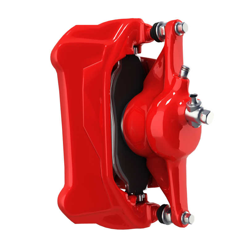 红色的汽车制动支架