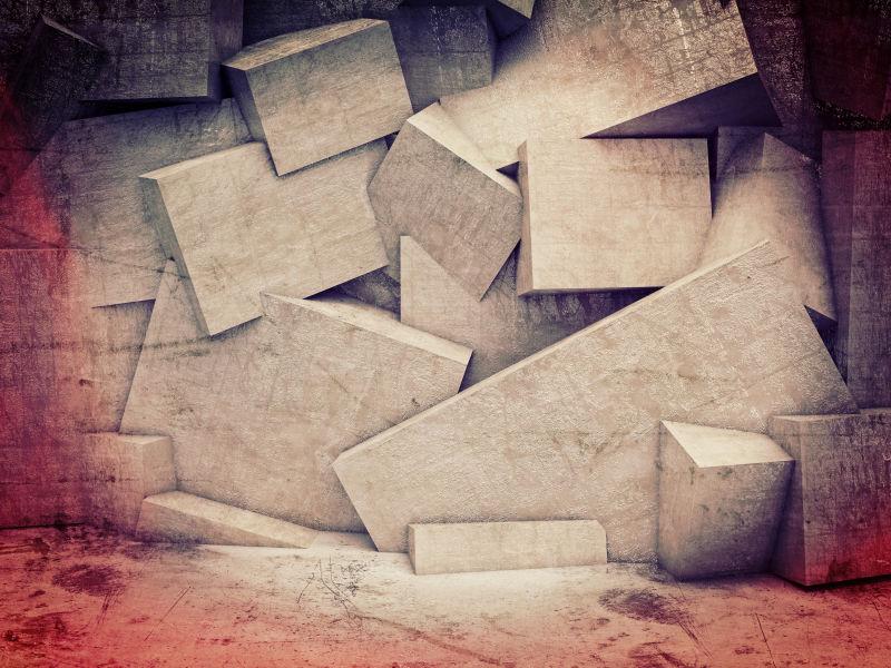 三维立体背景设计