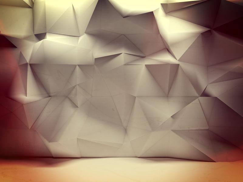 三维立体形状背景