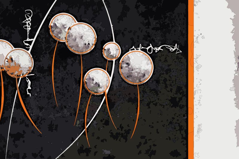 时尚的艺术插画