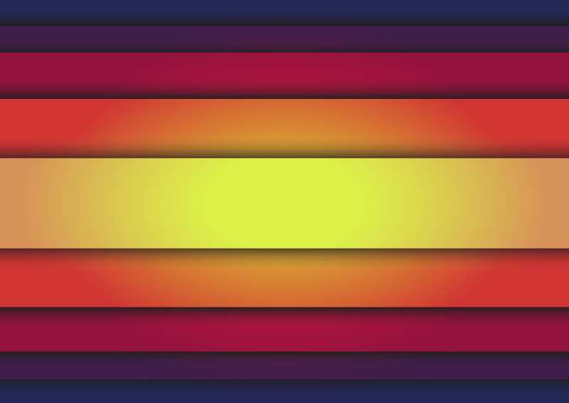 彩色条纹矢量图