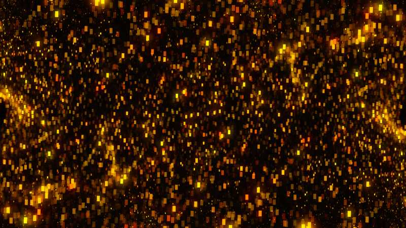 闪着金黄光芒的抽象背景