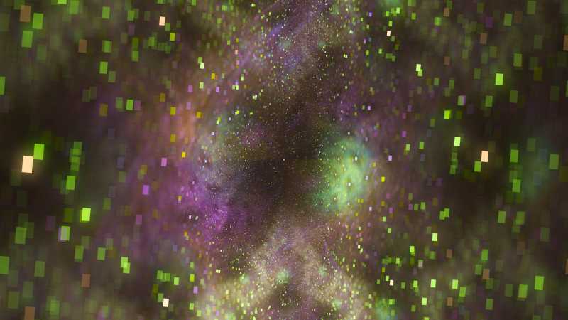 抽象彩色星空背景