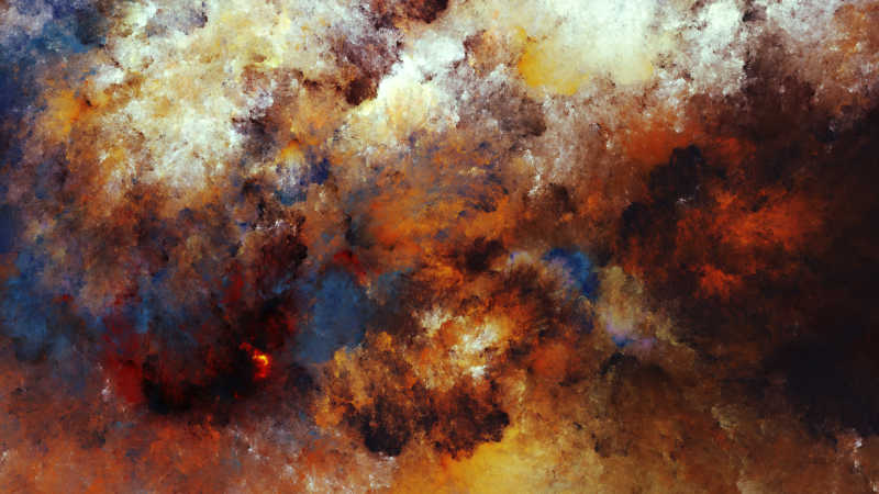 抽象水墨水彩背景