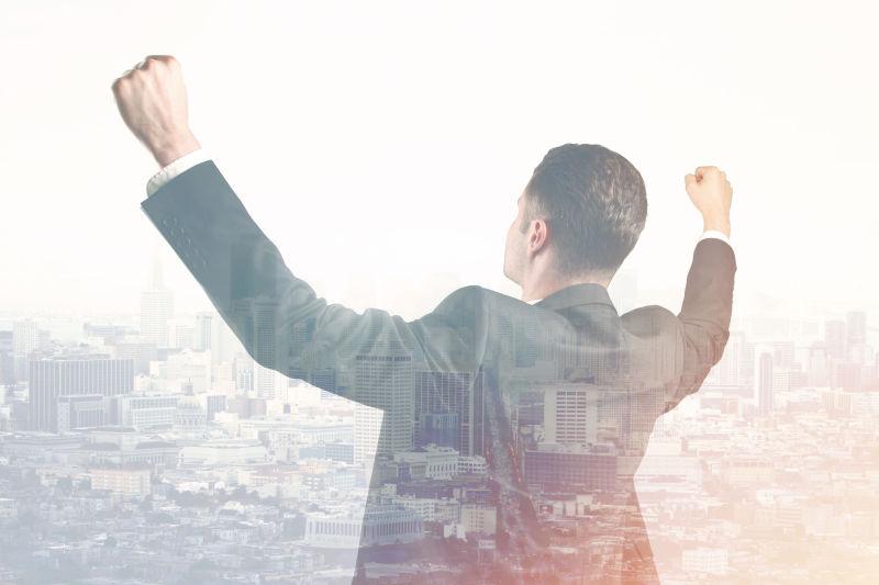 企业家和城市的双重曝光