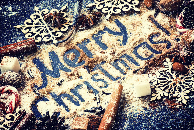 冬季圣诞节背景