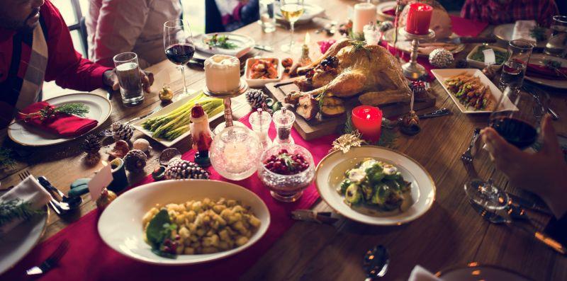 家庭共同庆祝圣诞理念