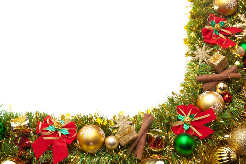 圣诞节边框装饰