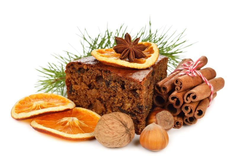 巧克力水果蛋糕