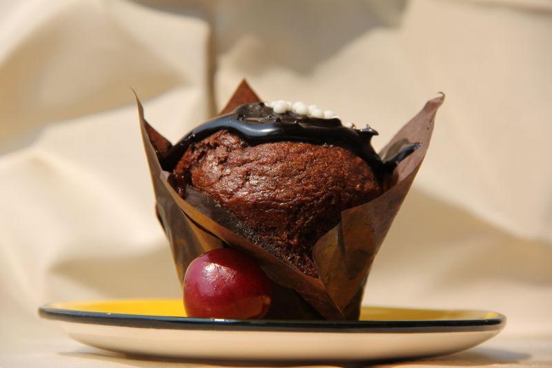 可口的巧克力蛋糕