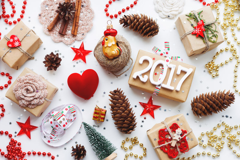 2017圣诞节背景装饰