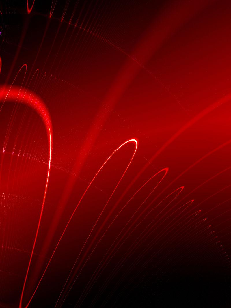 红色设计抽象背景