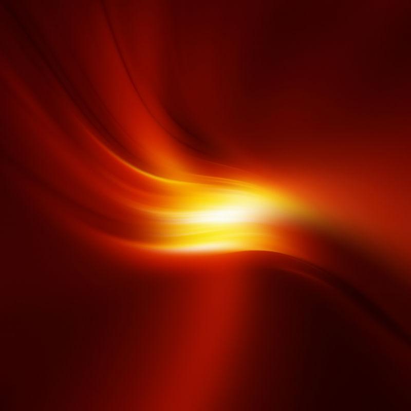 黄色光抽象背景