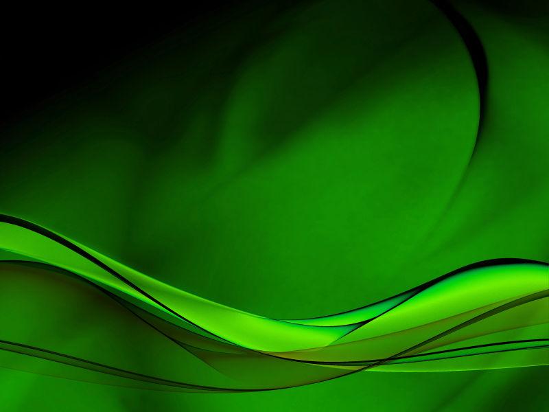 绿色抽象艺术背景