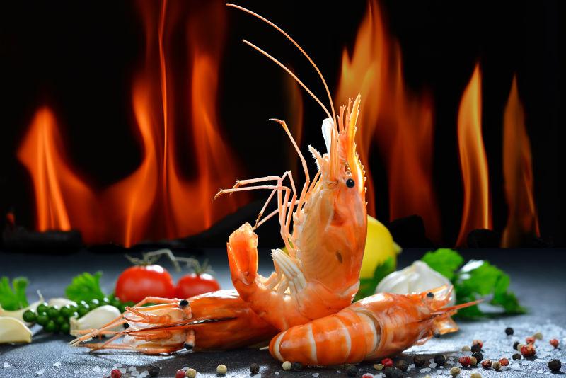 烧烤虾