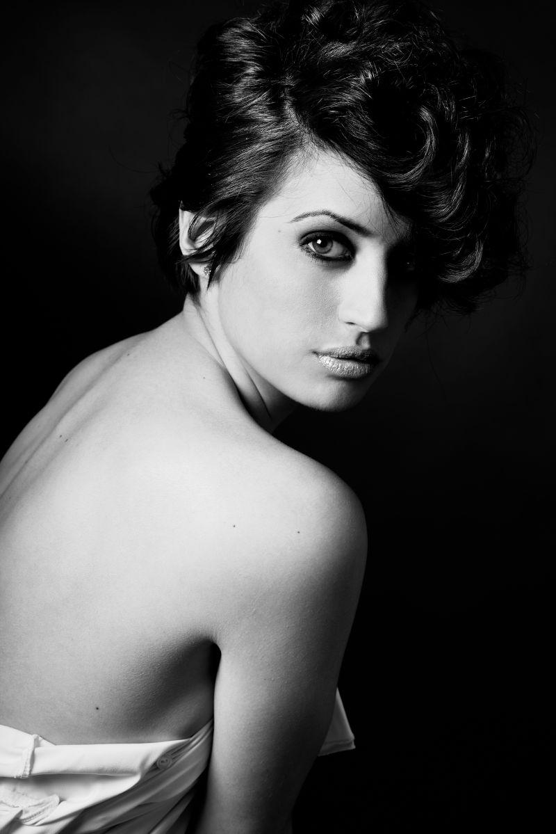 露背的性感美女