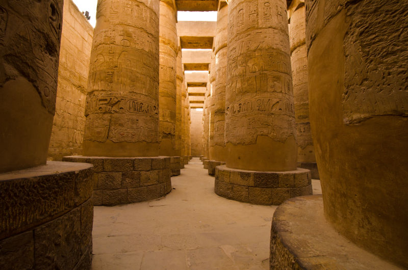 埃及文化遗产卡纳克大亚宫