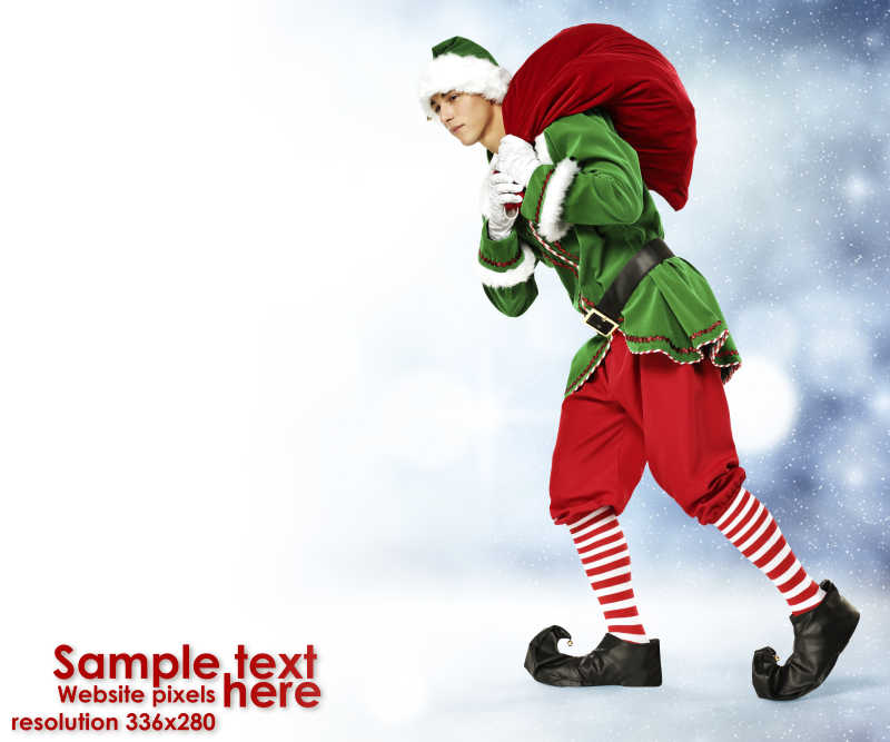 精灵与圣诞节时间